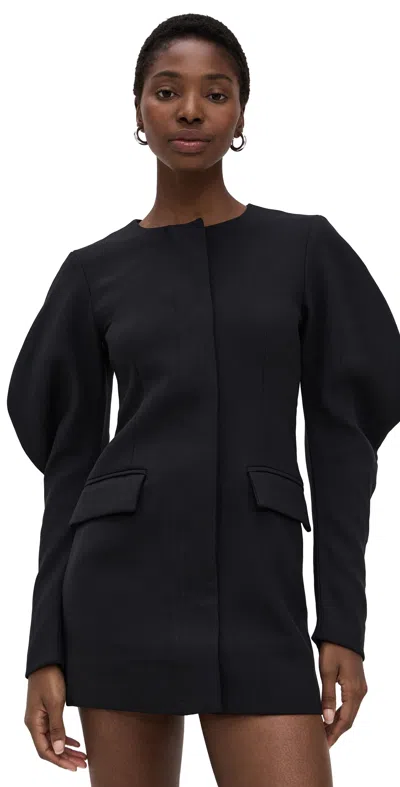 Line & Dot Georgia Mini Dress Black