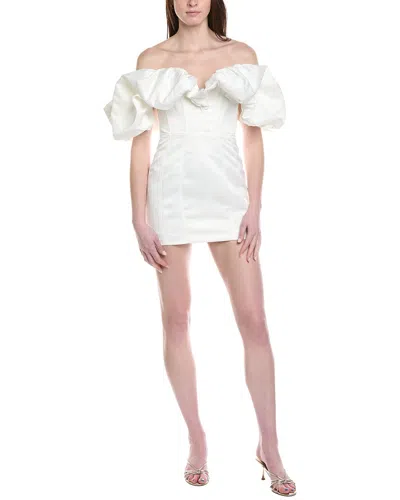 Line & Dot Goldie Mini Dress In White