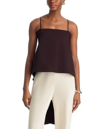 Line & Dot Hansen Top In Brown