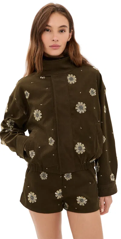 Line & Dot Harrison Jacket Brown