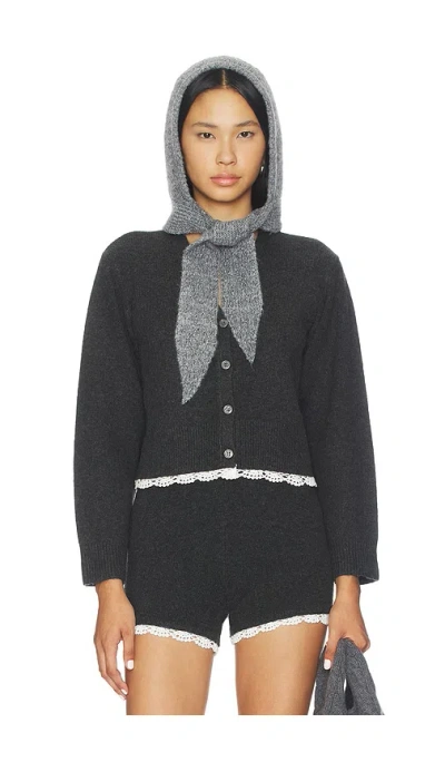 Line & Dot Inara Cardigan In Black