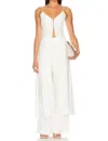 Line And Dot Jordey Vest In Cream In White