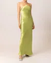 Line And Dot Lima Maxi Dress In Green