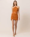 Line & Dot Line Dot Womens Isabella Halter Top Isabella Mini Skirt