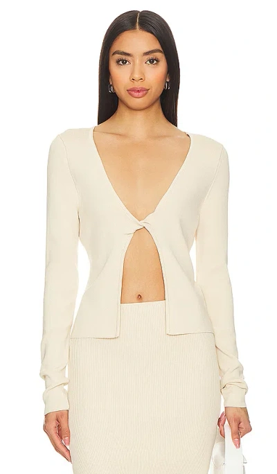 Line & Dot Lockheart Sweater In Taupe