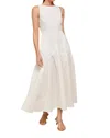 Line And Dot Maison Cut Out Dress In White In White