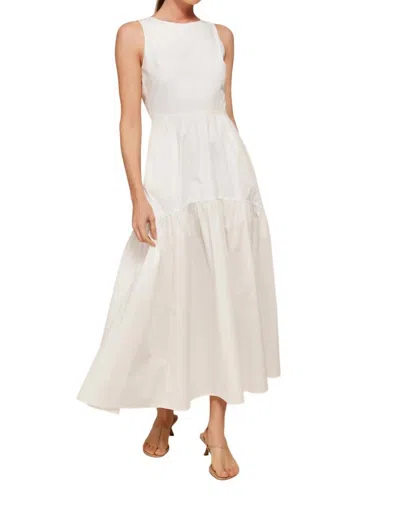 Line And Dot Maison Cut Out Dress In White