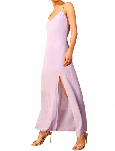 Line And Dot Mara Maxi In Lavender In Pink