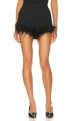 Line & Dot Marci Shorts In Black
