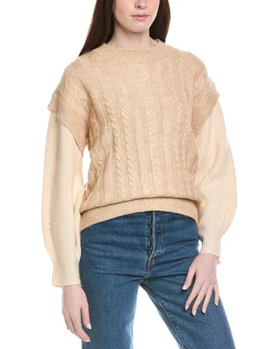 Line & Dot Mylos Sweater In Neutral