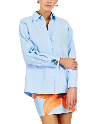 Line & Dot Onia Shirt In Blue
