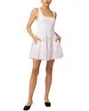 Line & Dot Ophella Romper In White