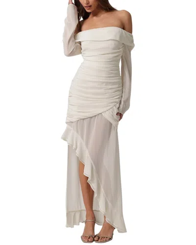 Line & Dot Owens Dress In Neutral