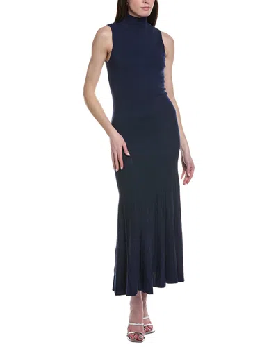 Line & Dot Paulina Maxi Sweaterdress In Blue