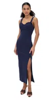Line & Dot Perla Maxi Dress Navy