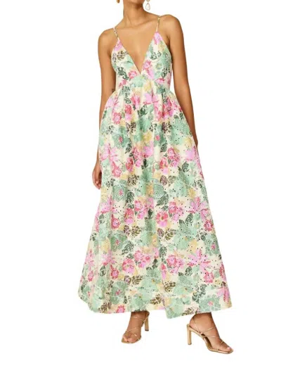 Line And Dot Playa Dress In Multi