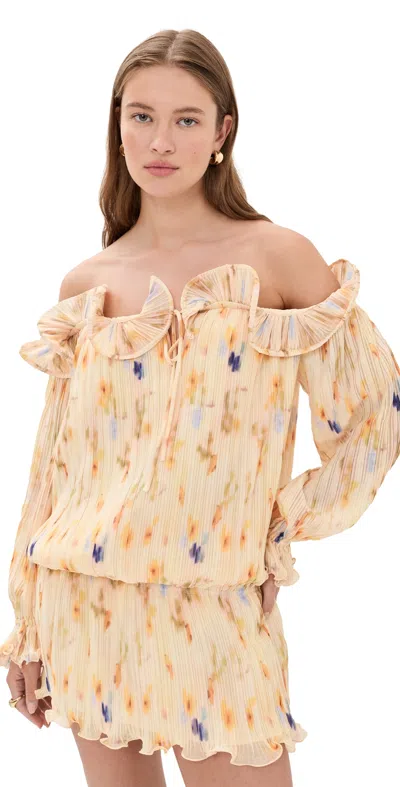 Line & Dot Potpourri Mini Dress Multi