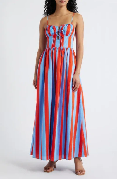 Line & Dot Primo Dress In Multi