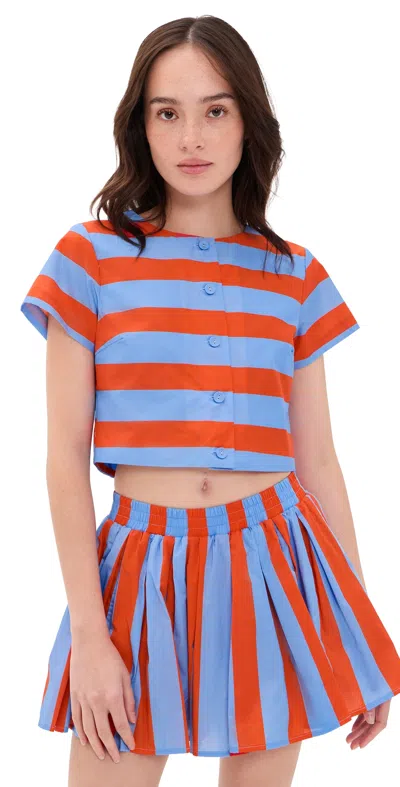 Line & Dot Primo Top Blue