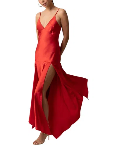 Line & Dot Reseda Maxi Dress In Animal Print