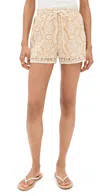 Line & Dot Rialto Shorts Ecru In Neutral