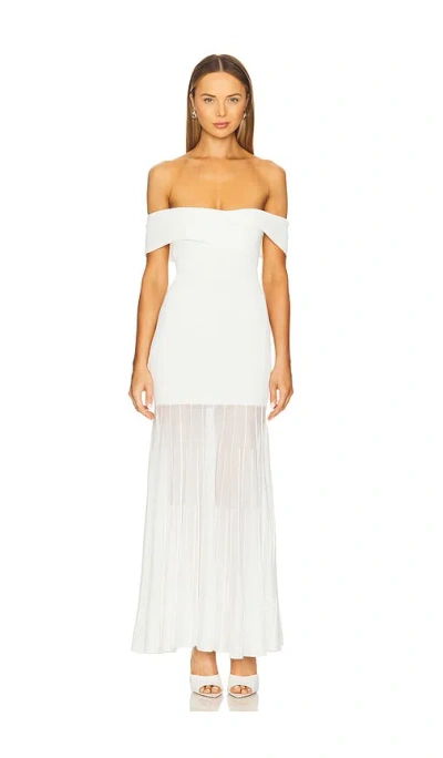 Line & Dot Rowan Sweater Dress In White