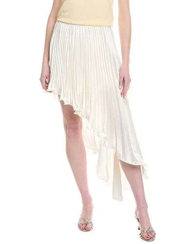 Line & Dot Seymour Asymmetrical Skirt In Multi