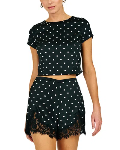 Line & Dot Sophie Shorts In Black