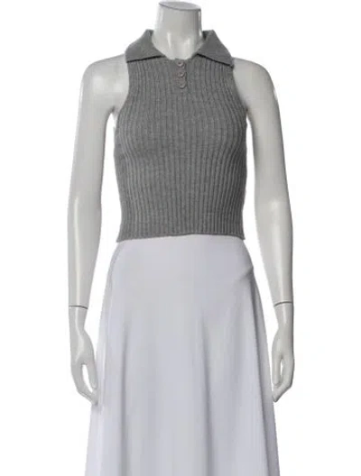 Pre-owned Line & Dot Sweater In Black