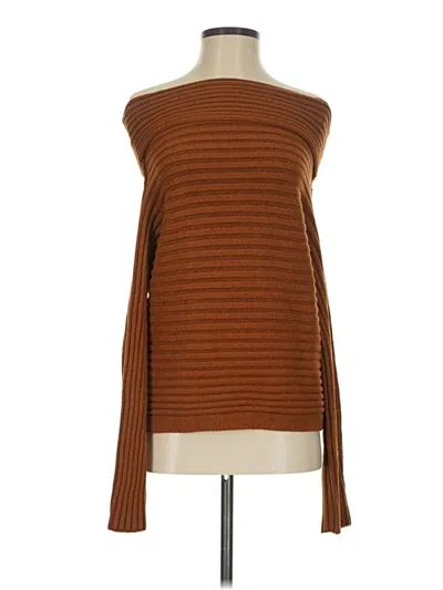 Pre-owned Line & Dot Sweater Vest In Brown