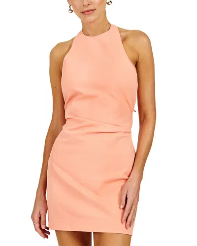 Line & Dot Talie Mini Dress In Orange