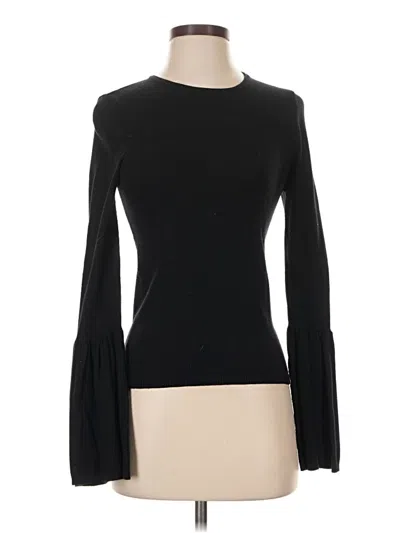 Pre-owned Line & Dot Turtleneck Sweater In Black