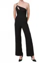 Line And Dot Vaughn Jumpsuit In Black In Black