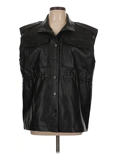 Pre-owned Line & Dot Vest In Black