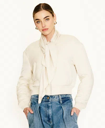 Line & Dot Women's Agnes Long-sleeve Puffer Jacket In Sand