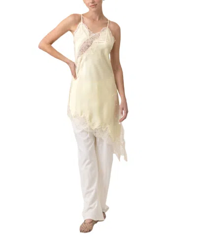 Line & Dot Emel Asymmetrical Dress In Neutral