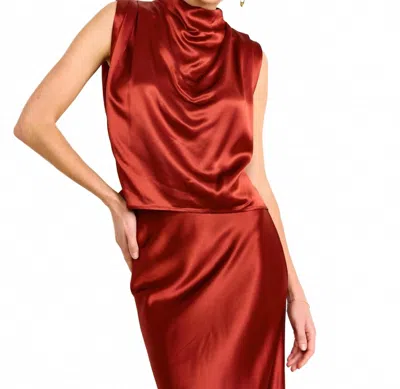 Line And Dot Women's Parven Top In Red