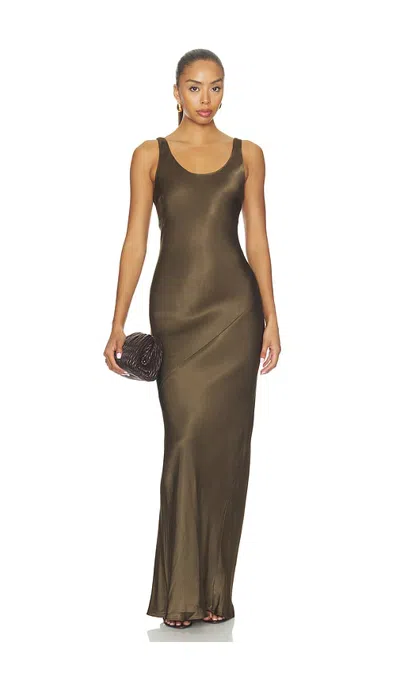 Line & Dot X Revolve Adelyn Dress In Olive