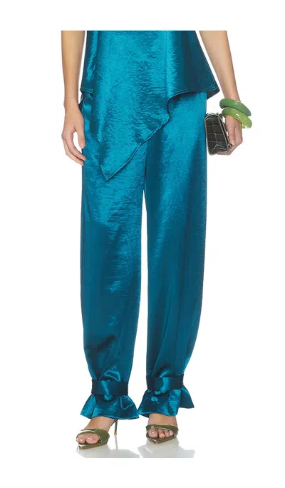 Line & Dot X Revolve Barrett Pants In Blue