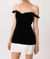 Line And Dot York Mini Dress In Black
