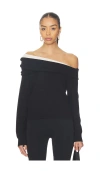 Line & Dot Ysa Sweater In Black