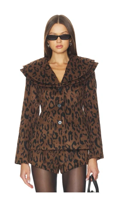 Line & Dot Zahara Jacket In Multi