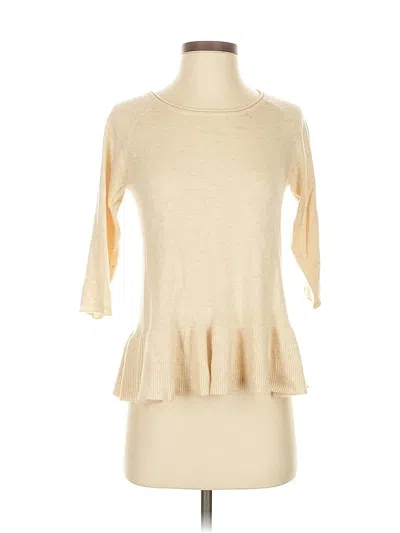 Pre-owned Line & Lotte Cashmere Cardigan Sweater In Brown