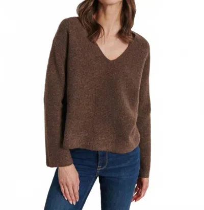Line Annalise Sweater In Spice In Brown