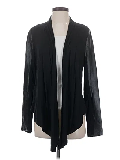 Pre-owned Line Blazer Jacket In Black