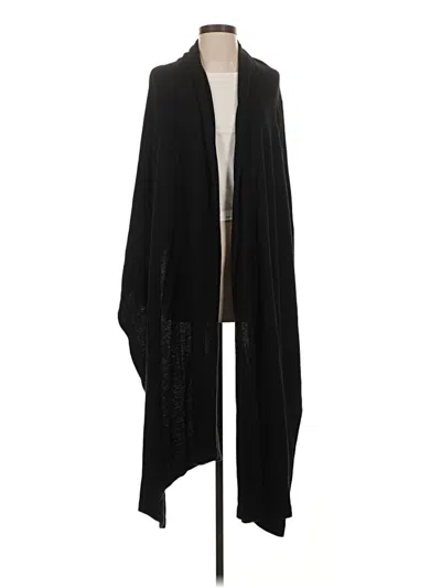 Pre-owned Line Cardigan Sweater In Black
