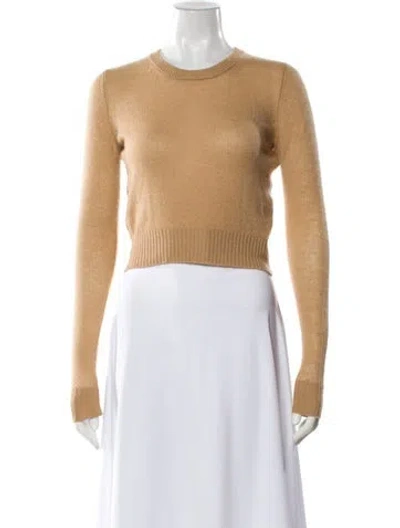 Pre-owned Line Cashmere Crew Neck Sweater In Neutral