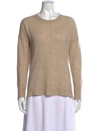 Pre-owned Line Cashmere Crew Neck Sweater In Neutral