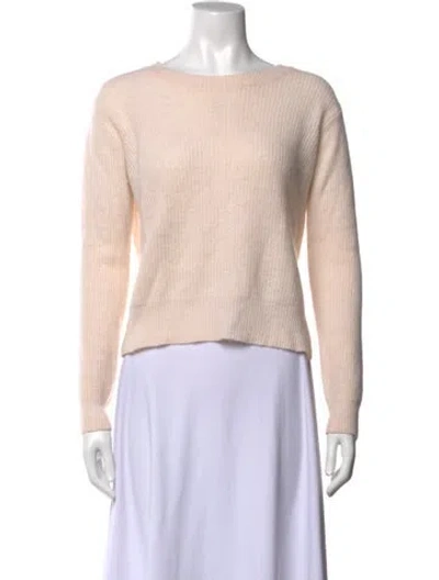 Pre-owned Line Cashmere Crew Neck Sweater In Neutrals