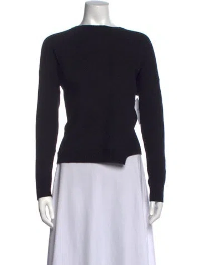 Pre-owned Line Cashmere Crew Neck Sweater W/ Tags In Black